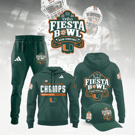 Miami College Football Fiesta Bowl Champions - Hoodie Combo - GloryGearUS