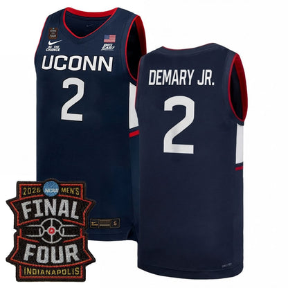 UConn Huskies Men's Basketball 25/26 All Stitched Jersey - Final Four Patch