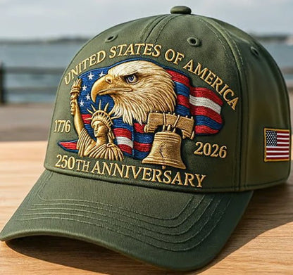 250th Anniversary United States Of America Cap - GloryGearUS