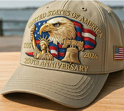 250th Anniversary United States Of America Cap - GloryGearUS