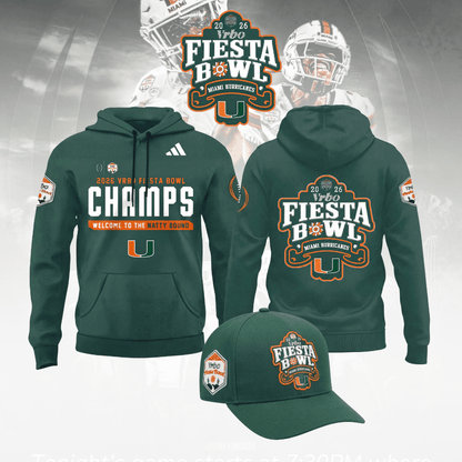 Miami College Football Fiesta Bowl Champions - Hoodie Combo - GloryGearUS