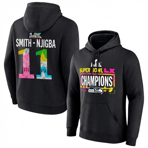 SEA Super Bowl LX Champions Custom Hoodie - GloryGearUS
