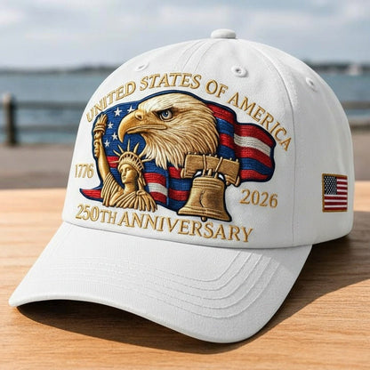 250th Anniversary United States Of America Cap - GloryGearUS