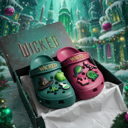 🎁 Wicked 2025 Crocs With Charms - Tober Gifts