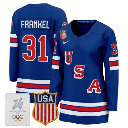 Women's National Team Hockey All Stitched Jersey